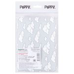 Ткань для пэчворка Peppy Молочные сны фланель, отрез 100х110 см, 175 г/м², МС-21 серый, Peppy