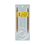 Спицы круговые бамбук ⌀9,0 мм, 80 см, карамельные, Gamma BC-D