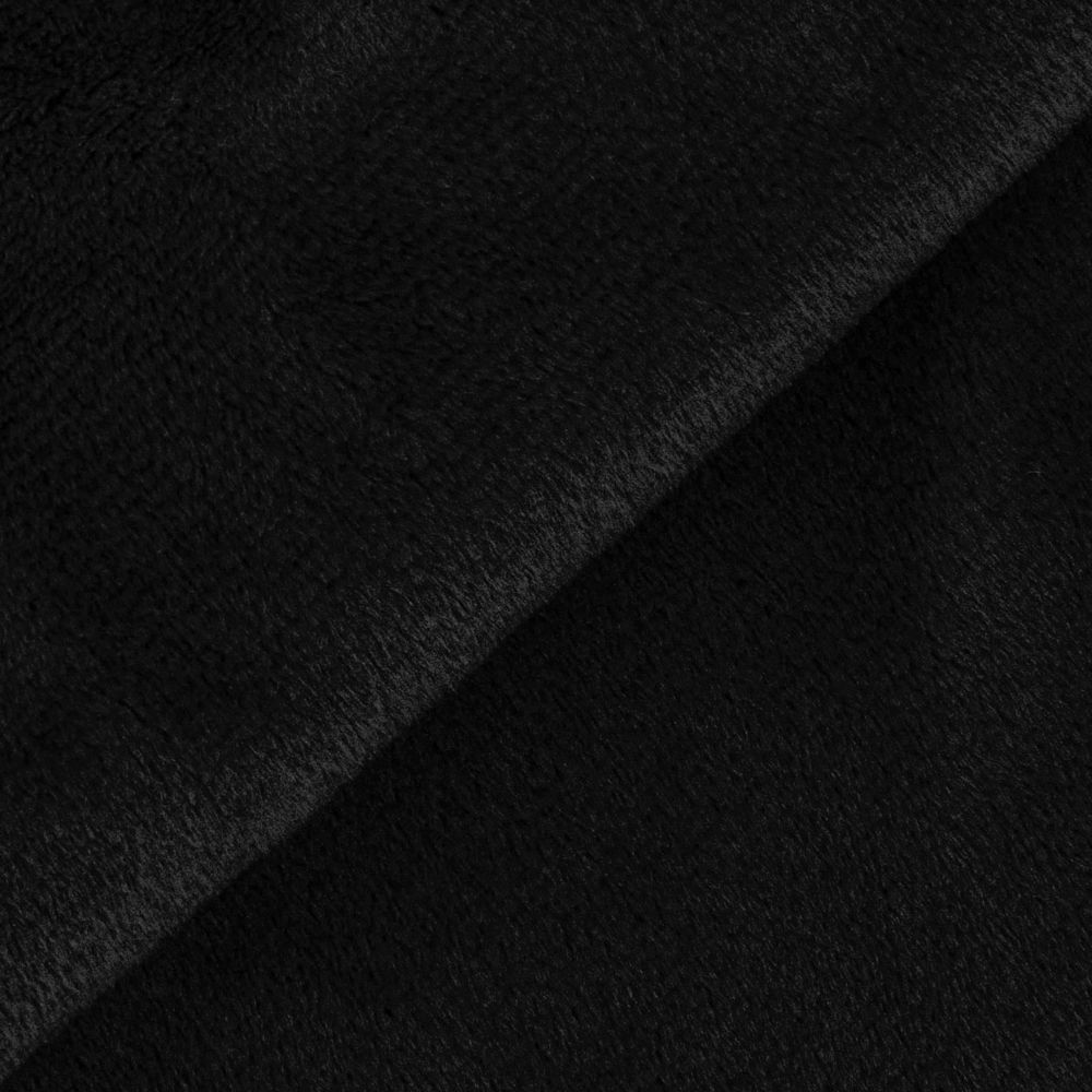 Плюш Peppy PEV 273 г/м², 152 см / рул. 5 метров, 02 черный/black