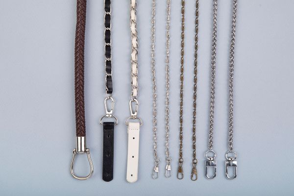 Ручка для сумок 40 см, 1 шт, Zlatka,/Gamma HA-23 03 черный