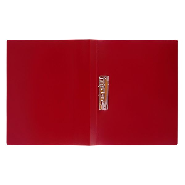 Папка с металлическим прижимом A4 700 мкм 20 мм, волокно, 6 шт, красный new EC210737004, Expert Complete