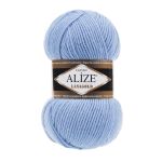 Пряжа Alize (Ализе) Lana Gold / уп.5 мот. по 100 г, 240м, 040 голубой A