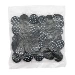 Пуговицы детские Горошек 24L (990 черно-белый) Q7125-FSS, 72 шт