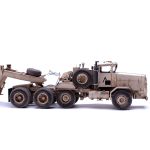 Модель сборная: тягач, U.S. M911 C-HET (8X6) & M747 HEAVY EQUIPMENT SEMI-TRAILER 1/35, Meng SS-013