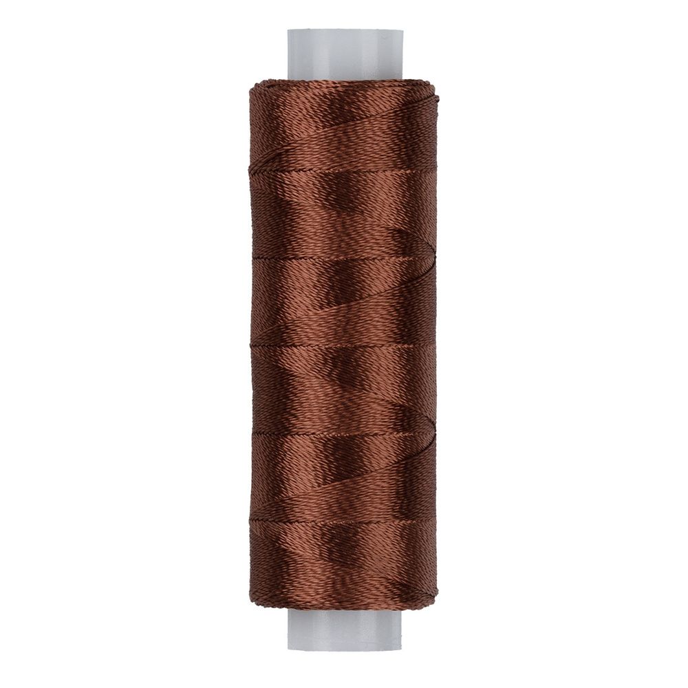 Нитки вышивальные Gamma V150/2, 10х200 ярдов, 183 м, 3219 шоколадный