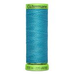 Нитки для тонких тканей Gutermann Extra Fine 150, 200м, 332 насыщенный бирюзовый, 5 катушек