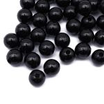 Бусины пластик (жемчуг) ⌀10 мм, 25 г, Astra&Craft (MH.КР.10.002.02 черный)