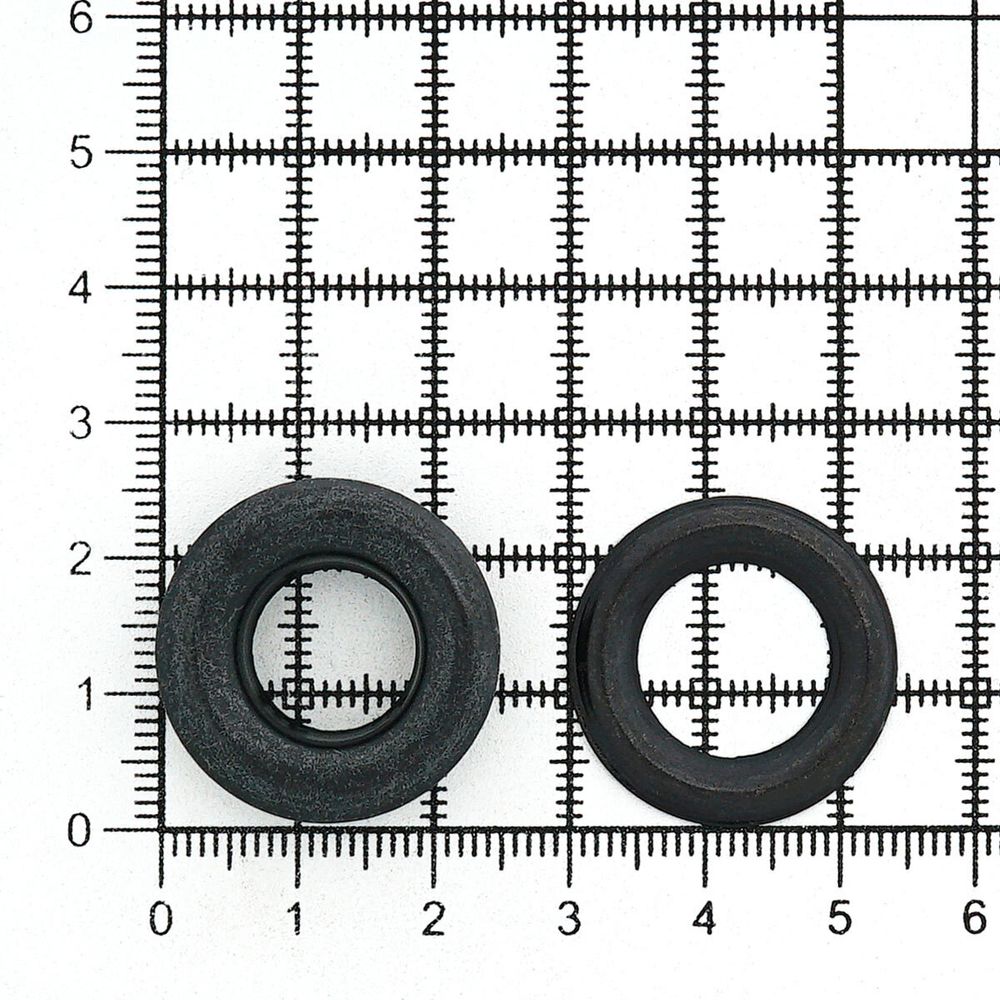 Люверсы металл ⌀13.0 мм (внутр.), h7 мм (внутр.), №28, металл, New Star, оксид, уп≈100 шт