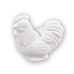 Заготовка пластиковая Копилка, 11х6.5х9.3 см, петух, KWD-07 Love2art