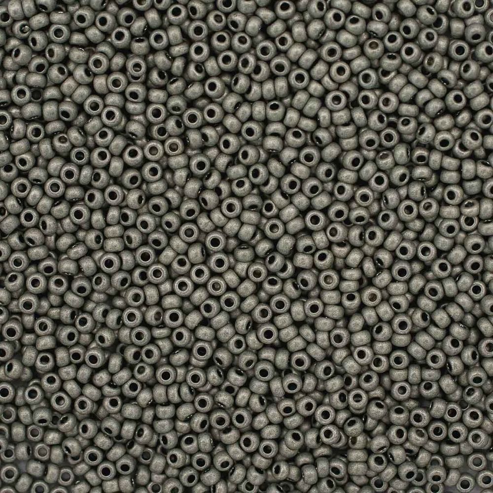 Бисер Preciosa 10/0 (2.3 мм), 100 г (5х20 г), металлик матовый, цв. 18542