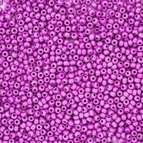 Бисер Preciosa непрозрачный, цветной мел. 10/0 (2.3 мм), круг.отв, 20гр, уп.5 шт