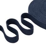 Стропа (ременная лента) 45 мм / 45.72 метра, [75.59 г/пог.м], плетеная вощёная, ZH408 индиго, 3Al299
