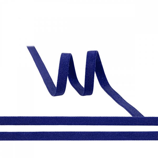 Резинка бельевая (стандартная) 5.0 мм / 50 метров, ЕТK синий ультрамарин F223