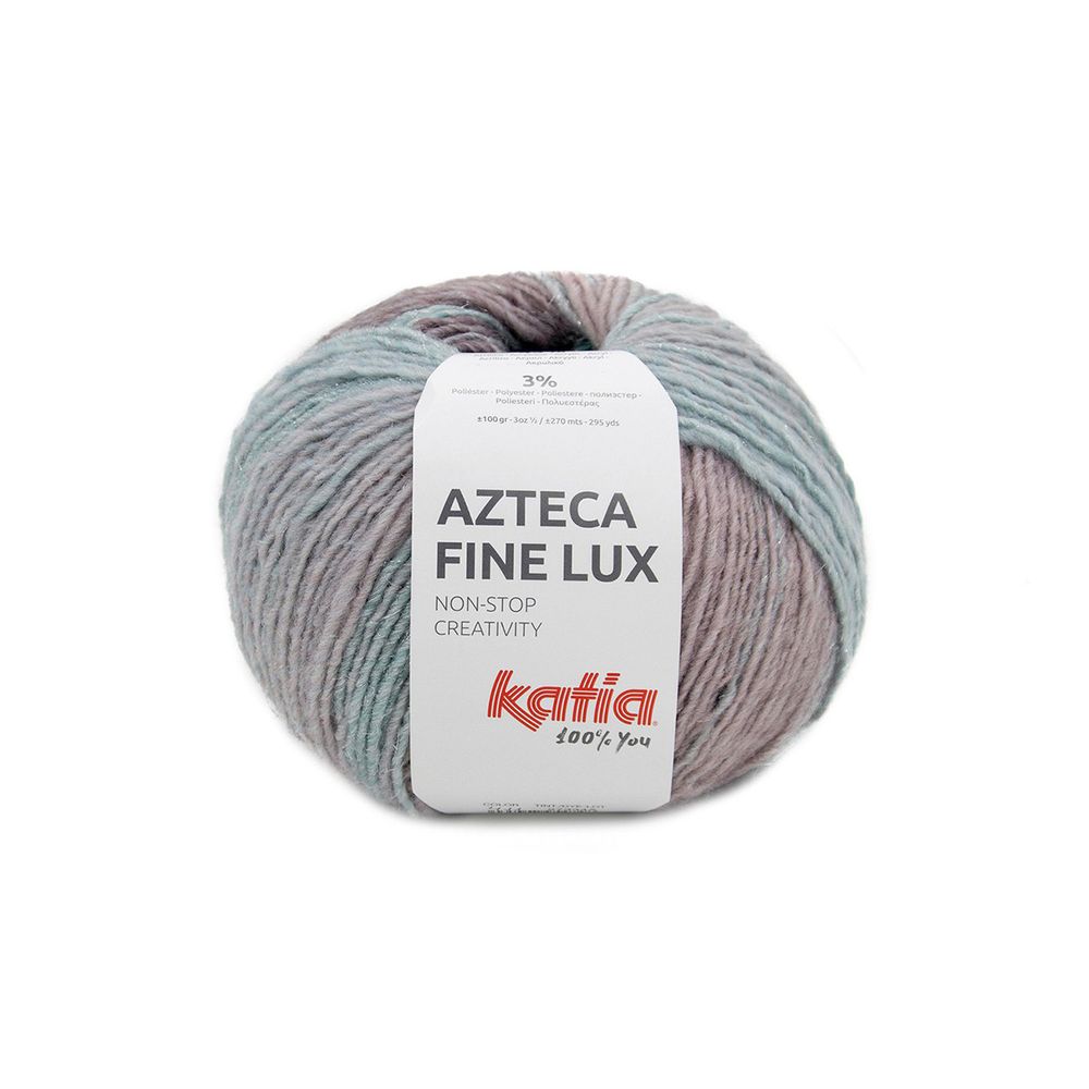 Пряжа Katia (Катя) Azteca Fine Lux / уп.10 мот. по 100 г, 270 м, 2306-1 /TOS/