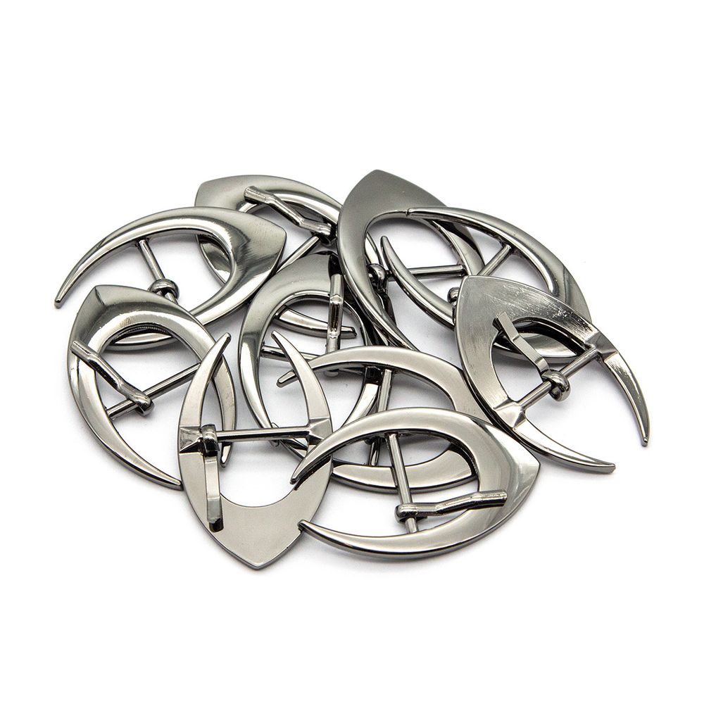 Пряжка, 20 мм, никель черный, 10 шт /TOS/