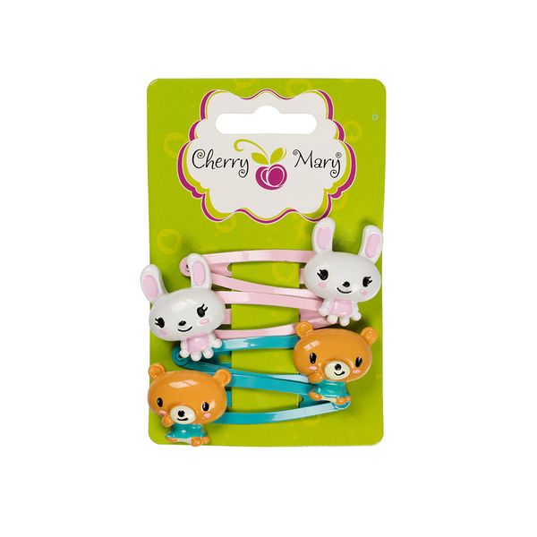 Набор заколок для волос, 20 шт, №04 ассорти, Cherry Mary Z6102