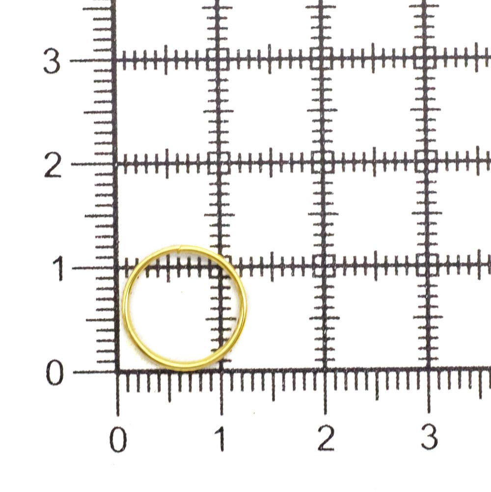 Кольцо соединительное двойное, 12 мм, 50 шт, Astra&Craft, цв.яркое золото