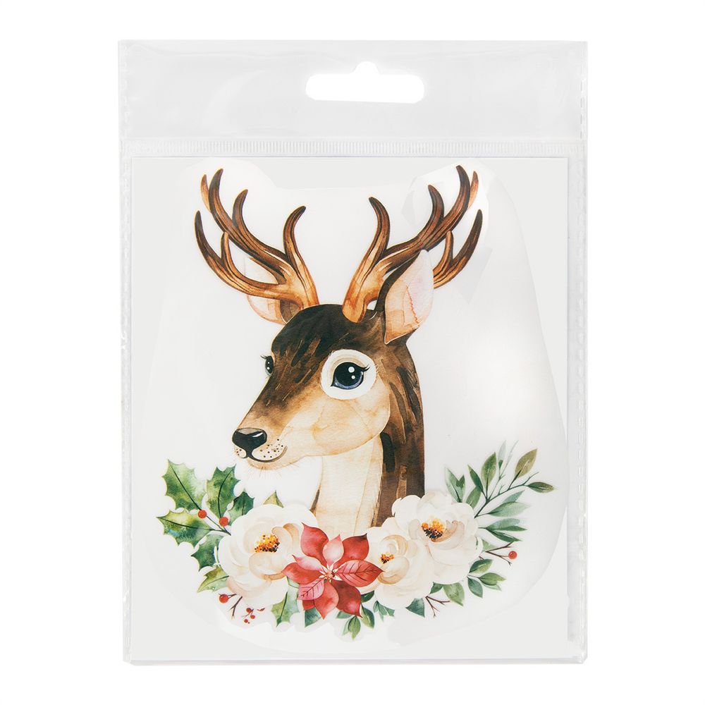 Термотрансфер M №03, 1 шт, M-317 олень 20х17 см, Gamma "M" №03