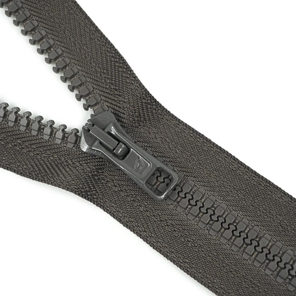 Молния трактор Arta Т6 (6 мм) 2 зам., разъем., 85 см, цв. 196 дым, уп.5 шт