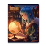 Тетрадь со справочным материалом Ковен тайных знаний, A5+ 48 л. на скобе 65 г/м², белизна 100%, 10 шт, клетка, 00854 География, Светоч 48Т7