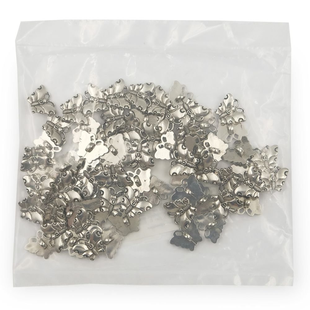 Пуговицы детские Бабочка, 18 мм (AS) 57983, 72 шт