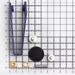 Люверсы металл ⌀_5.0 мм (внутр.), золотой, Prym, 40 шт