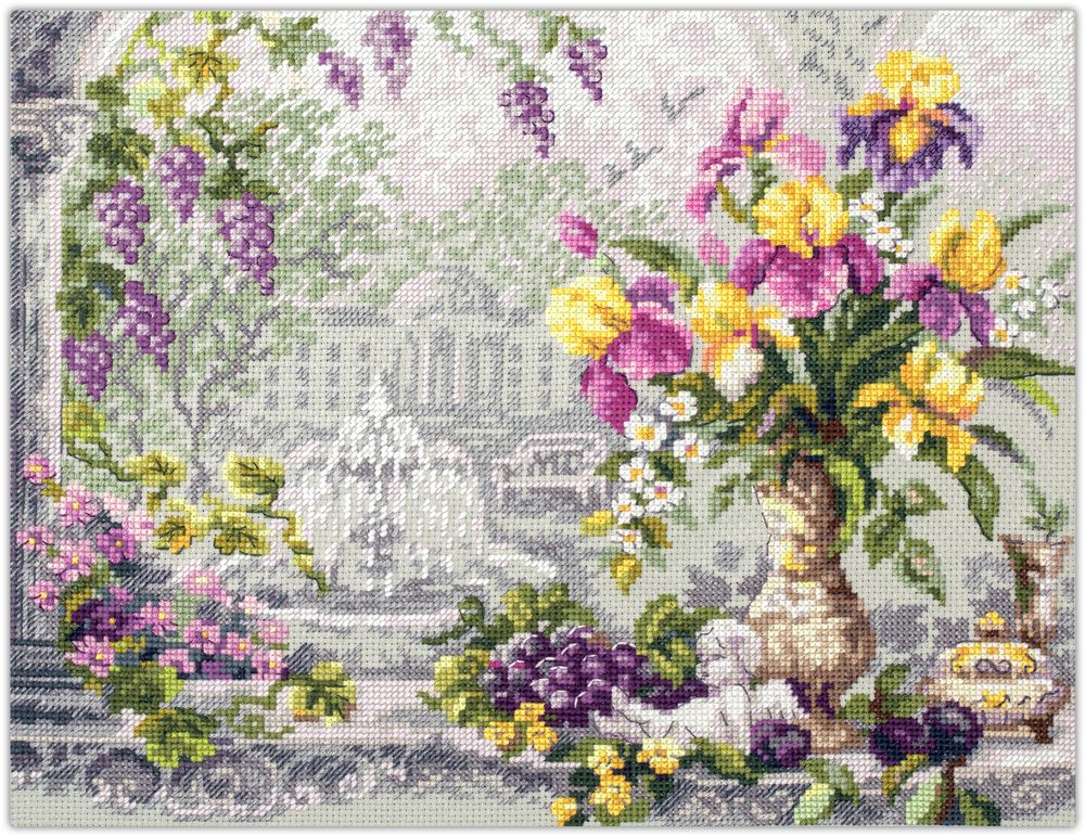 Набор для вышивания нитками Чудесная игла, Романс белой ночи, 35х25 см