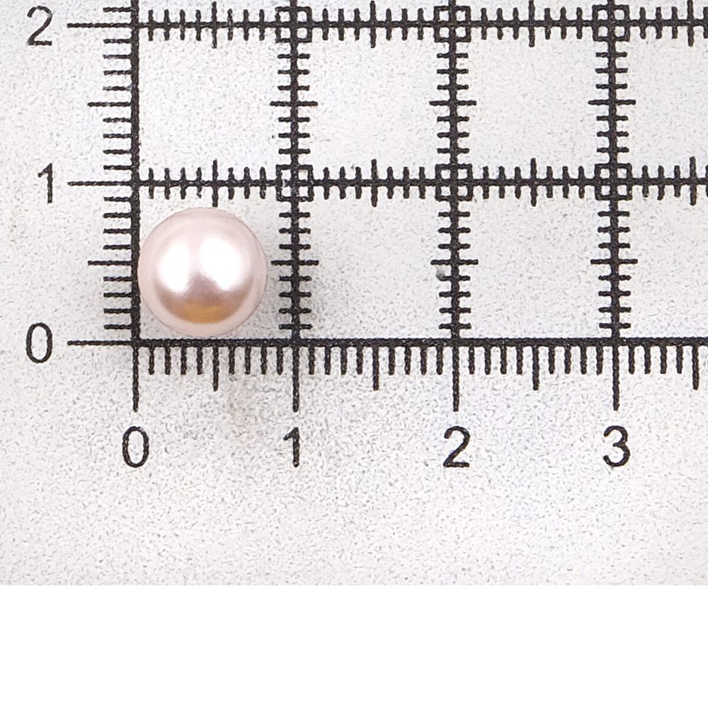 Пуговицы на ножке 8мм (Pink1 (розовый1)), 36 шт