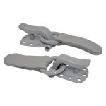 Крючок шубный Amii 50 мм, RAL 7037, 50 шт, серый