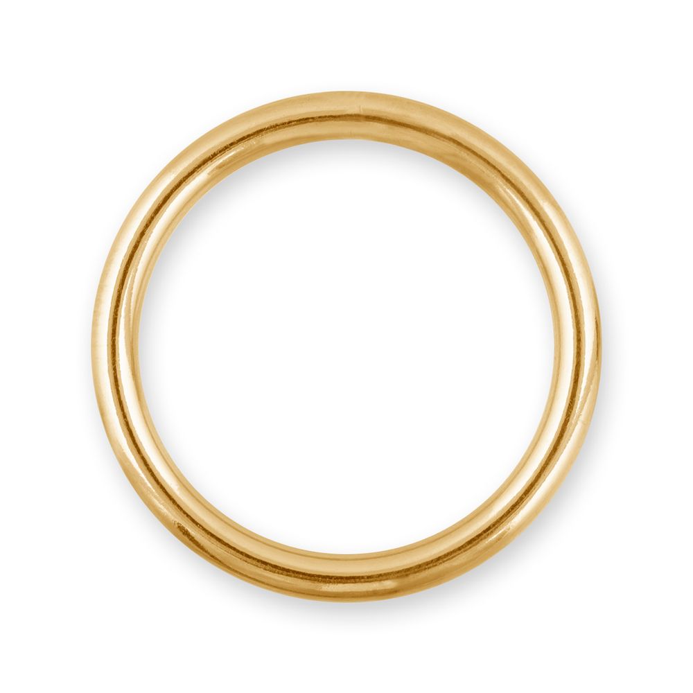 Кольцо для бюстгальтера металл ⌀12 мм, 50 шт, золото, Blitz CPK-12