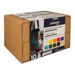 Набор красок Pebeo Setacolor Opaque Коллекция для темных и светлых тканей с аксессуарами 10 цв. 45 мл 758482 2