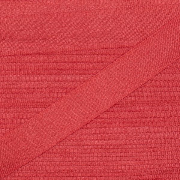 Лента (тесьма) шелковая 7.0 мм / 45.5±0.5 метров, №096 св.красный, Gamma SR-7