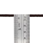 Шнур плетеный ⌀4.0-5.0 мм / 100 метров, 007 коричневый