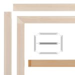 Планка для подрамника средняя VAMB-45 45 см, 4 шт, средняя, Vista-Artista VAMB-45