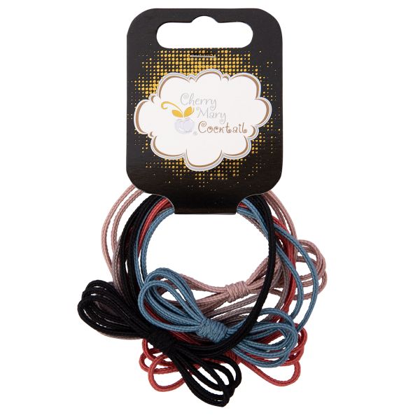 Набор резинок для волос, 25 шт, №01 ассорти, Cherry Mary VR07022