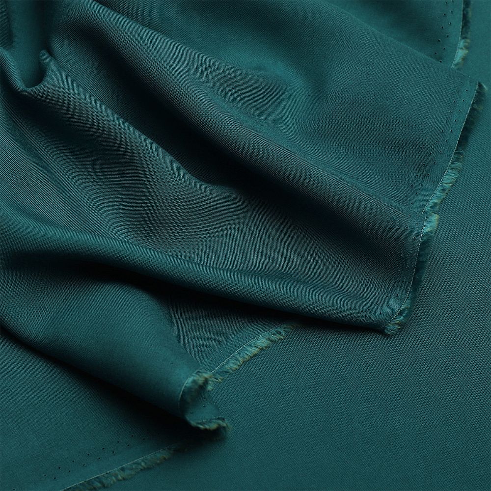 Штапель 110 г/м², 145 см / 2 метра, TBY-Vi-30-08.2, цв.08 морская волна