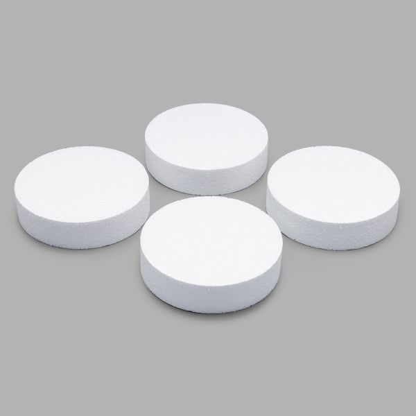 Заготовка из пенопласта Диск d 20см, h 5см, 4 шт, 08909