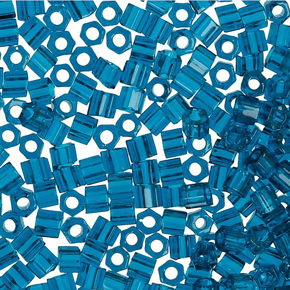 Бисер Toho 11/0 Hexagon 1 (2.2 мм), 500 г, 0007BD мор.волна