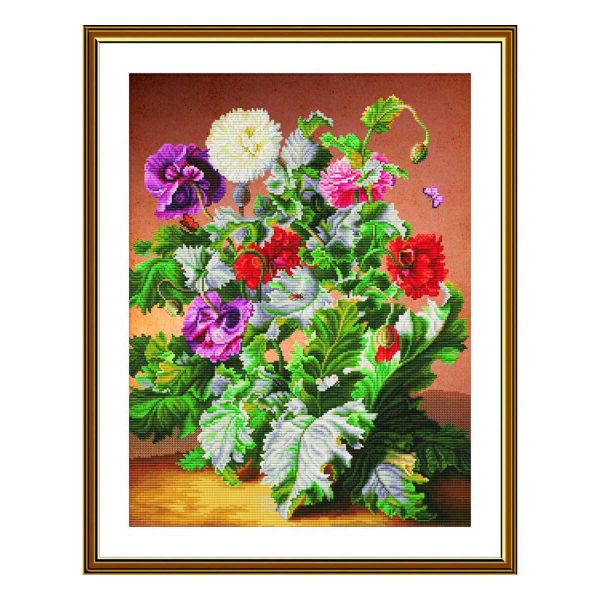 Набор для вышивания нитками Нова Слобода, Вдохновение 32х42 см