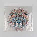 Термотрансфер лев 20х20см упак. 5 шт