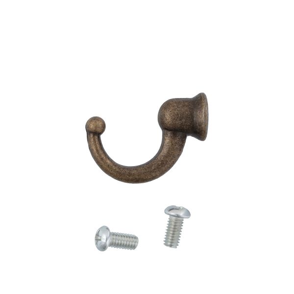 Крючок для шкатулок 2х3.5 см, 1 шт, 01 бронза, Промысел WF-028