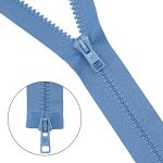 Молния трактор Arta Т6 (6 мм) 2 зам., разъем., 70 см, цв. 039 голубой, уп.5 шт