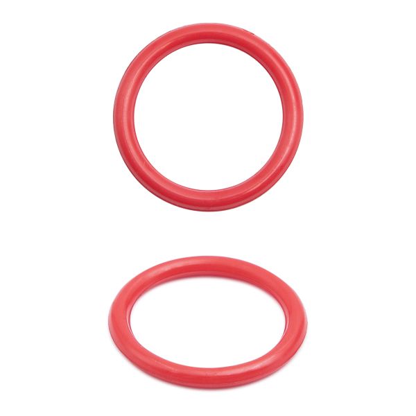 Кольца для бюстгальтера пластик ⌀15.0 мм, C820 красный, 100 шт
