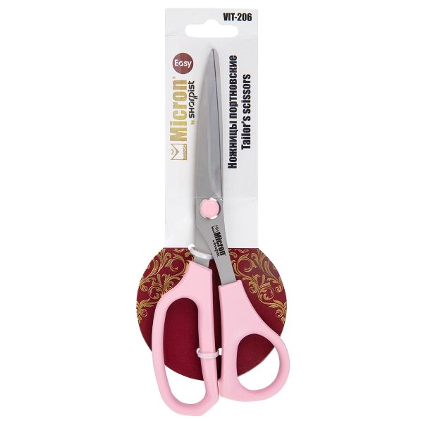 Ножницы закройные (портновские) 20.5 см, сатинированные, VIT-206, Micron by Sharpist