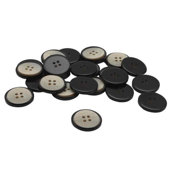 Пуговицы 4 прокола 36L (23мм), (Beige (бежевый)), 24 шт