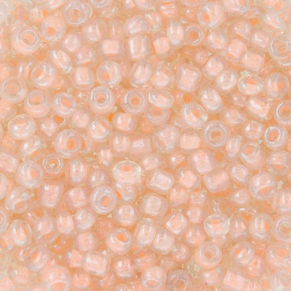 Бисер Zlatka 11/0 (2.1 мм), 100 г (10х10 г), №2221 персиковый, GR