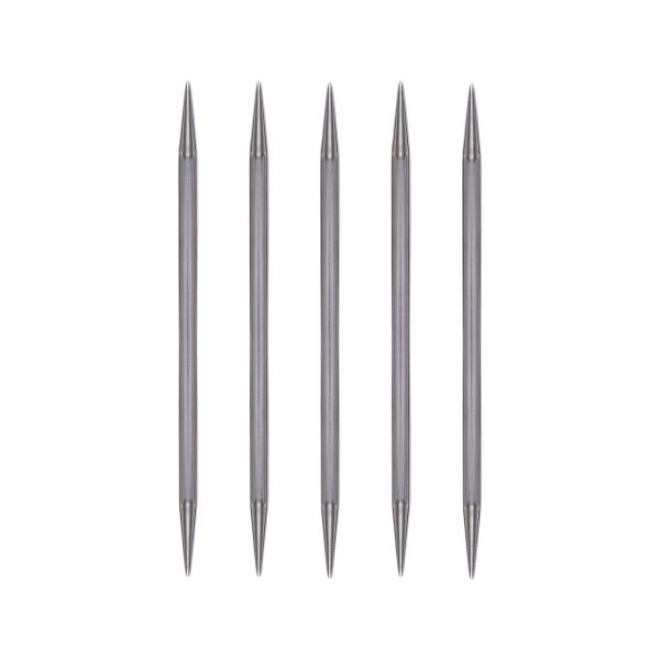 Спицы чулочные металл ⌀4.0 мм, 10 см, 5 шт, Gamma MK5-10