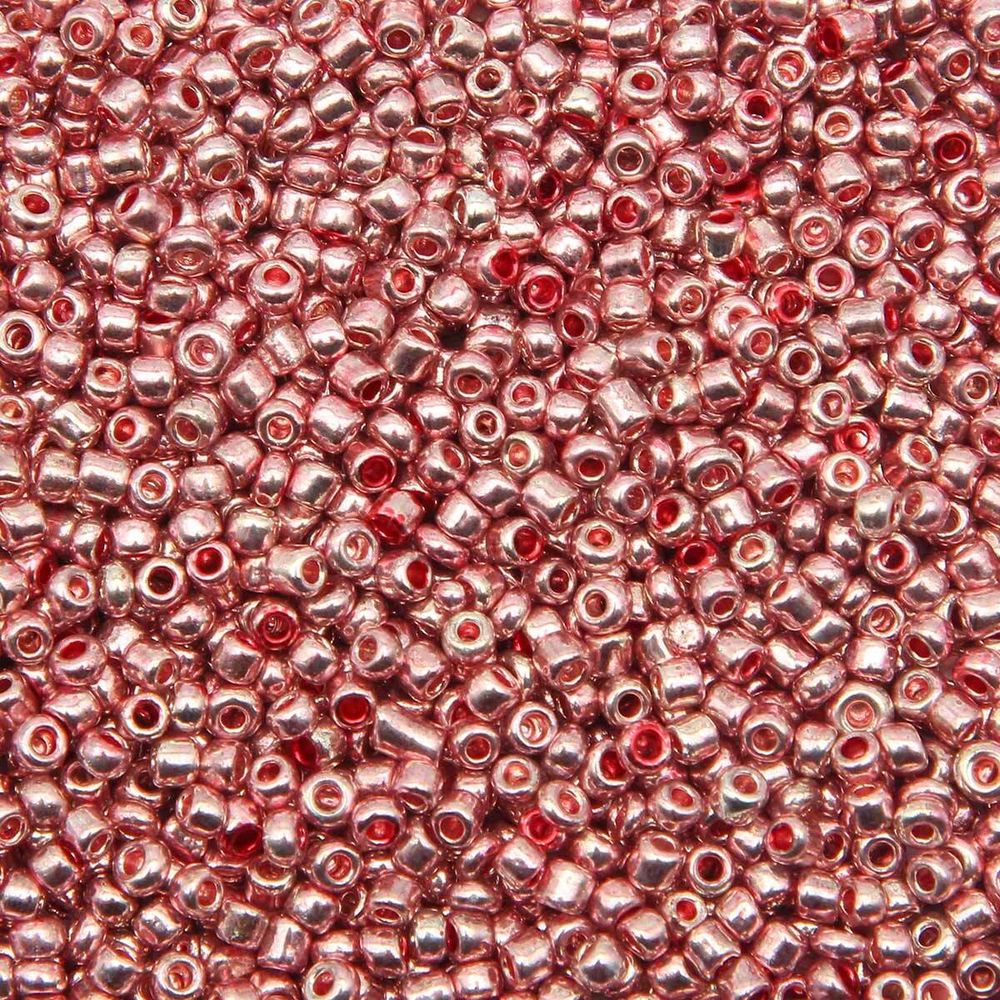 Бисер Astra&Craft 11/0 (2.1 мм), 200 г (10х20 г), цв. 1125 терракот/глянцевое покрытие