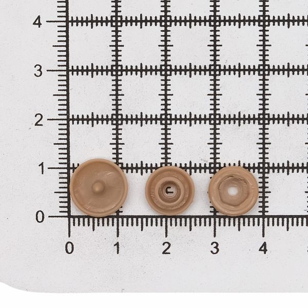 Кнопка рубашечная ⌀12,5/10мм пластик (≈1000 шт) New Star (294 капучино)