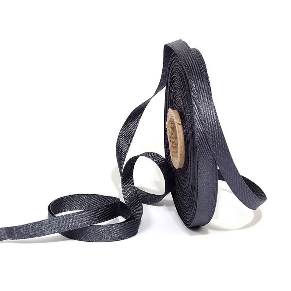 Лента для вешалок 8 мм / 25 метров, 2642, 09 т.серый